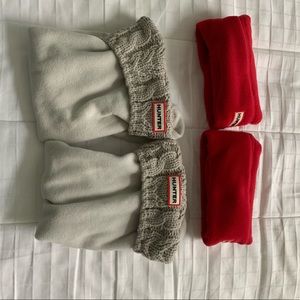 Two pairs of Hunter Boot Socks